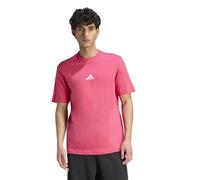 Adidas Essentials Small Logo Single Jersey Short Sleeve T-shirt Pink XS / Regular Men