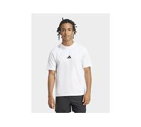 adidas Men's Essentials Small Logo Single Jersey TEE, White/Black, XXL