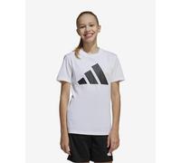 adidas Essentials T-Shirt and Shorts Set Pure White Black Junior - 128
