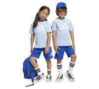 Adidas Kids Essentials T-Shirt & Shorts Set Colour: Blue, Size: 3-4 years