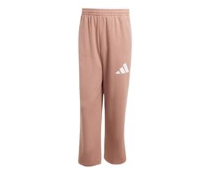 adidas Essentials Wide Leg 3 Bar Logo Pants Asia Sizing 'Pink' JF3608 S