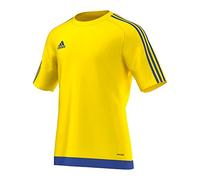 Adidas Estro 15 Boy's Jersey,Yellow (Yellow / Bold Blue),9-10 Years (Manufacture Size : 140 cm)