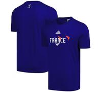 adidas Euro 2024 France T-Shirt - Navy