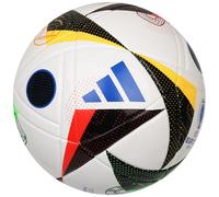 adidas Fussballliebe League Euro 2024 Junior Football 4 Wht/Blk/Blu
