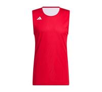 adidas Men's M Everyday PRO Bball Jersey, Team Power Red/White, M