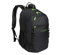 adidas Excel 6 Backpack, Bos Mini Monogram Black/Lucid Lime Green, One Size, Excel 6 Backpack