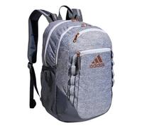 adidas Excel 6 Backpack, Jersey Grey/Onix Grey/Rose Gold, One Size, Excel 6 Backpack