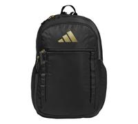 adidas Excel Backpack Durable Large Athletic Laptop Book Bag, 7.0/Black/Gold Metallic, One size, Excel Backpack for Men & Women - Durable Large Athletic Laptop Bag
