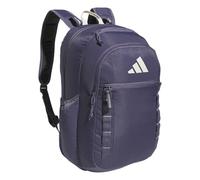 adidas Unisex's Excel Backpack for Men & Women - Durable Large Athletic Laptop Bag, 7.0/Preloved Violet/Wonder White, One Size