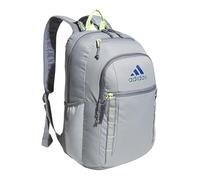 adidas Excel Backpack Durable Large Athletic Laptop Book Bag, 7.0/Stone Grey/Team Royal Blue/Lucid Lemon Yellow, One size, Excel Backpack for Men & Women - Durable Large Athletic Laptop Bag