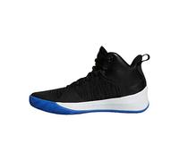 adidas Men's Explosive Flash Basketball Shoes, Black (Utiblk/Cblack/Hirblu), 10 UK