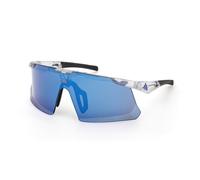 adidas eyewear - SP0107 Mirror Cat: 3 - Cycling glasses white/blue