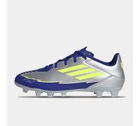 Adidas F50 Club Firm Ground Football Boots 7 Silver/Blue