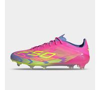 Adidas F50 Elite Adults Firm Ground Football Boots 11 Pink/Yellow