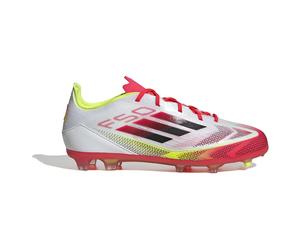 Adidas F50 Elite Fg Junior Football Boots White EU 29 Kids