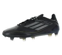 adidas F50 Elite FG Unisex Shoes, Core Black/Iron Metallic/Gold Metallic, 6 Women/5 Men