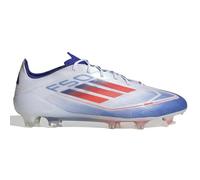 adidas F50 Elite Firm Ground Unisex Football Boots, Cloud White Solar Red, 8.5 UK