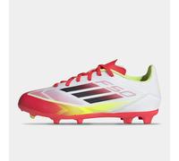 Adidas F50 League Childrens Firm Ground Football Boots 1 White/Red