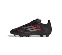 adidas F50 League Football Boots FG/MG Kids, Core Black/Iron Metallic/Lucid Red, 11.5 UK Child