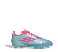 Adidas F50 League Junior Firm Ground Football Boots 3 Blue/Pink