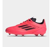 Adidas F50 League Junior Firm Ground Football Boots 5.5 Pink/Black