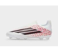 adidas F50 Childrens League Laceless Multi-Ground Boots C13 (31.5) White