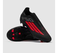 adidas Unisex F50 League Laceless Firm Ground/Multi Ground Football Boots, core Black/Lucid red/core Black, 6 UK