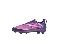 adidas F50 LEAGUE Laceless Firm Ground Football Boots Kids, Textile Upper, Purple