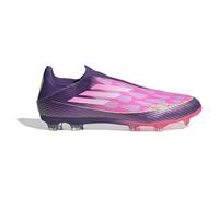 adidas F50 LEAGUE Laceless Firm Ground Football Boots, Textile Upper, Purple