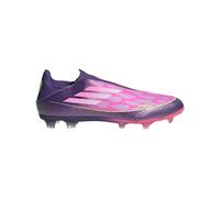 adidas F50 LEAGUE Laceless Firm Ground Football Boots, Textile Upper, Purple