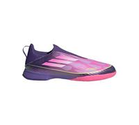 adidas F50 LEAGUE Laceless Indoor Football Boots Kids, Textile Upper, Purple