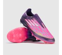 adidas F50 LEAGUE Laceless Firm Ground Football Boots, Textile Upper, Purple