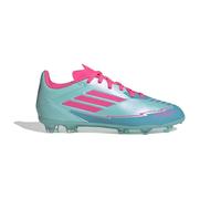 adidas F50 League Messi Firm/Multi-Ground Boots Kids, Textile Upper, Turquoise