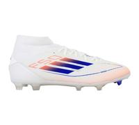 Adidas F50 League Mid FG/MG Lace-Up Womens White Football Boots ID9190