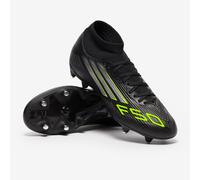 adidas F50 League Mid Soft Ground Boots, Textile Upper, Black