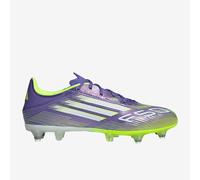 adidas Unisex F50 League Soft Ground Football Boots, Purple Rush/Cloud White/Lucid Lemon, 6 UK