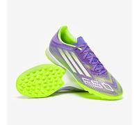 adidas Unisex F50 League Turf Football Boots, Purple Rush/Cloud White/Lucid Lemon, 10.5 UK