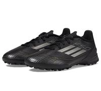 Adidas F50 League Turf Sneaker, Black Iron Metallic Gold Metallic, 10.5 UK Child