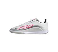 adidas F50 Messi Club Indoor Football Boots Kids, FTWR White/Lucid red/Silver met, 5 UK Child