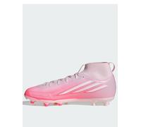 adidas Unisex Kids F50 Sparkfusion League Mid Cut Firm Ground/Artificial Ground Football Boots Kids Shoes, Solar Turbo/FTWR White/Distilled Pink, 11 UK Child