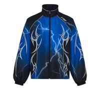 adidas F50 Track Top U Asia Sizing 'Black Royal Blue' KY5779 S