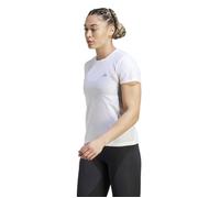 adidas Fast Tee L Women’s Running Singlet - Lightweight, Breathable White Top for Comfort and Performance