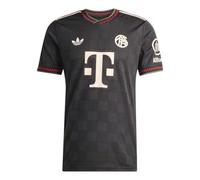 adidas FC Bayern 2025/2026 Third Authentic Asia Sizing 'Black Halo Ivory' KE6802 XL