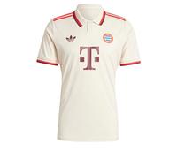 Adidas Fc Bayern Munich 3 Stripes 24/25 Third Short Sleeve T-shirt White L