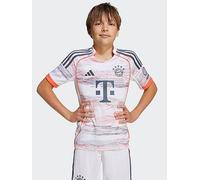 Adidas Fc Bayern 25/26 Away Junior Short Sleeve T-shirt White 15-16 Years Kids