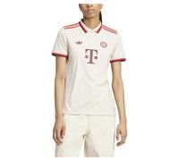 adidas Bayern Munich Third Shirt 2024 2025 Womens 16 (XL) Beige