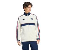 Adidas Fc Bayern Munich Originals Full Zip Sweatshirt White XL Men