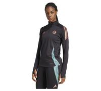Adidas Fc Bayern Tiro 24 Training Half Zip Sweatshirt Black M Woman