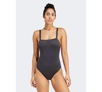 Adidas female Iconisea Padded U-Back Square Neck Swimsuit - 32 - Black, Black
