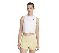 Adidas female Train Essentials Crew Neck Boxy Vest Top - M - White, Dark Pink,Bright Blue,White